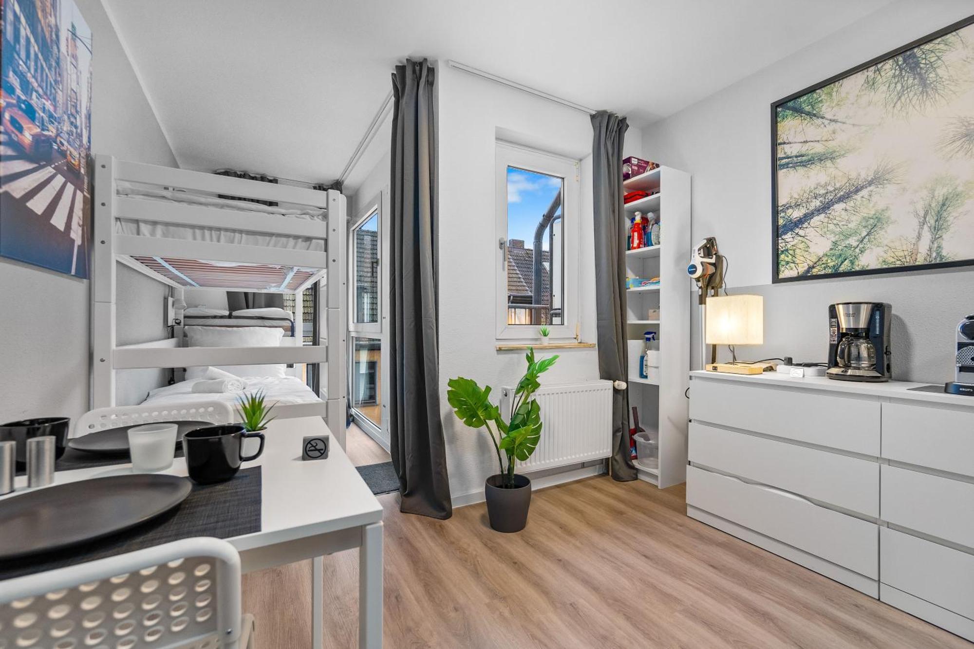 Messe, Monteure, Budget - Einfache Komfortable 2 Personen Wohnung Duisburg Exterior foto