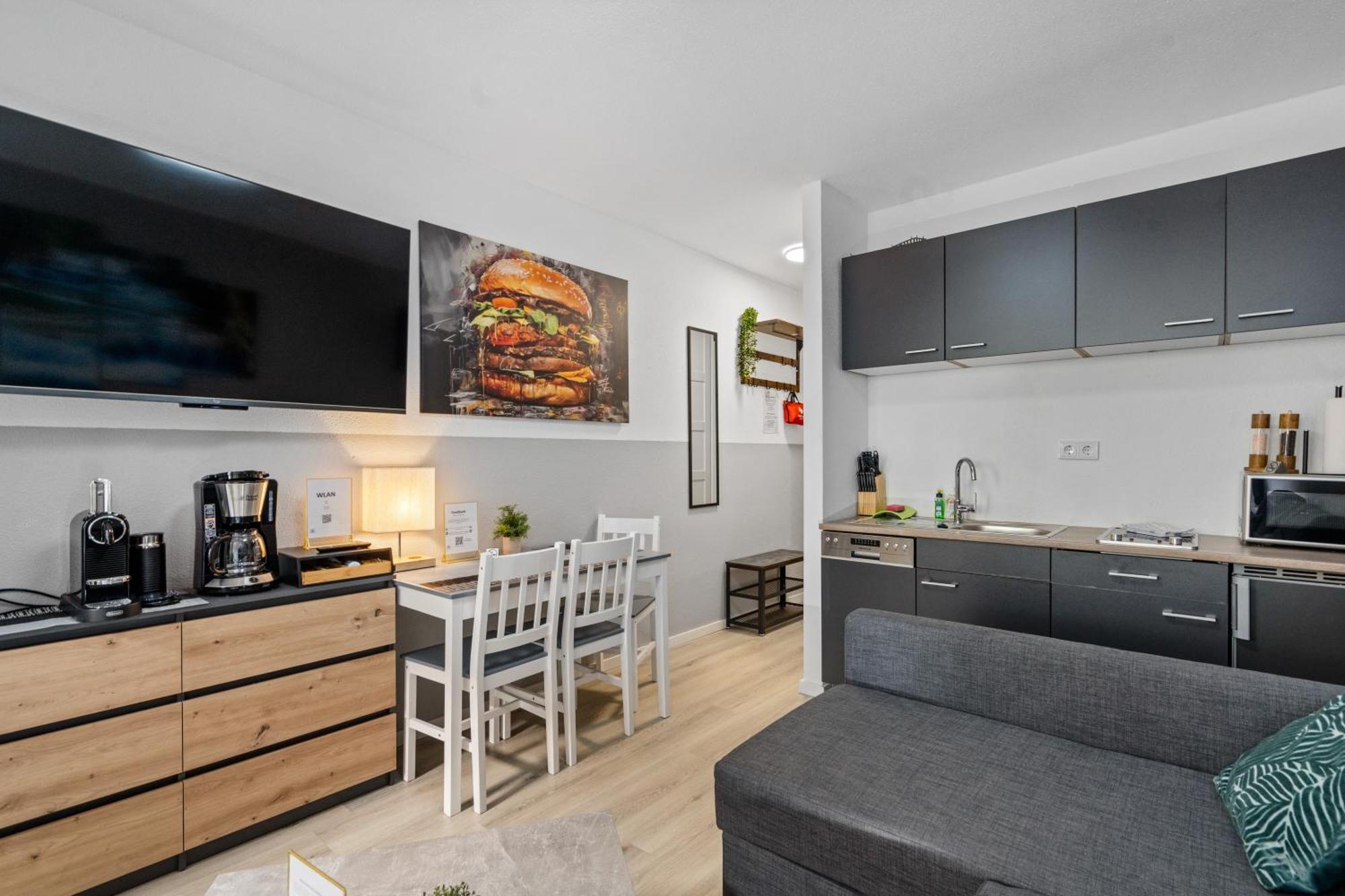 Messe, Monteure, Budget - Einfache Komfortable 2 Personen Wohnung Duisburg Exterior foto